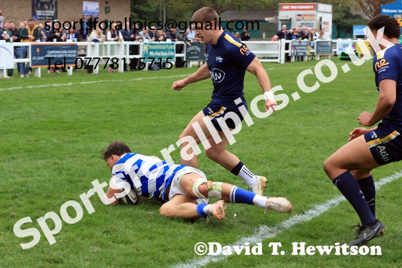 Tynedale v Leeds Tykes, Tynedale Park, Corbridge, Northumberland. Photo: David T. Hewitson/Sports for All Pics